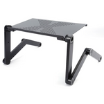 Adjustable Laptop Stand - Sturdy Sit-or-Stand Desk Riser