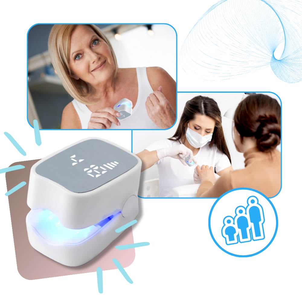 Portable Nail Care Laser Device - Painless At-Home Use