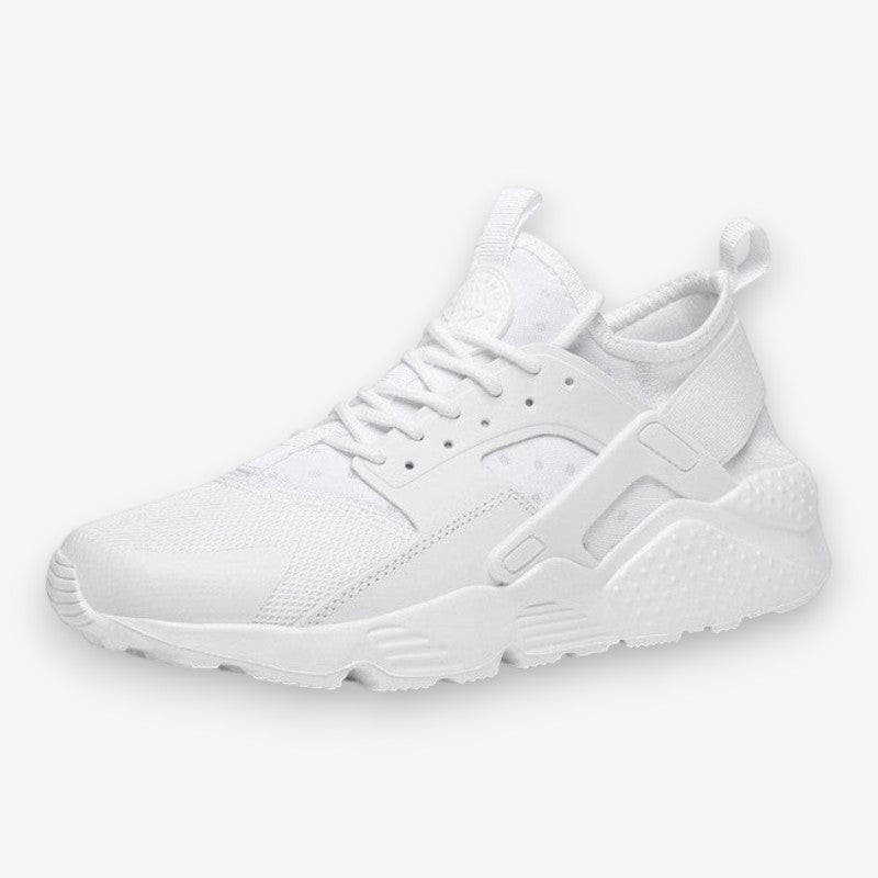 Breathable Mesh Sneakers - Lace-Up with Non-Slip Grip Sole