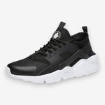 Breathable Mesh Sneakers - Lace-Up with Non-Slip Grip Sole
