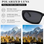 SwiftWrap Sunglasses - Polarized Wrap-Around Sports Eyewear