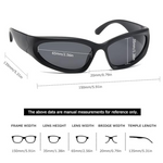 SwiftWrap Sunglasses - Polarized Wrap-Around Sports Eyewear