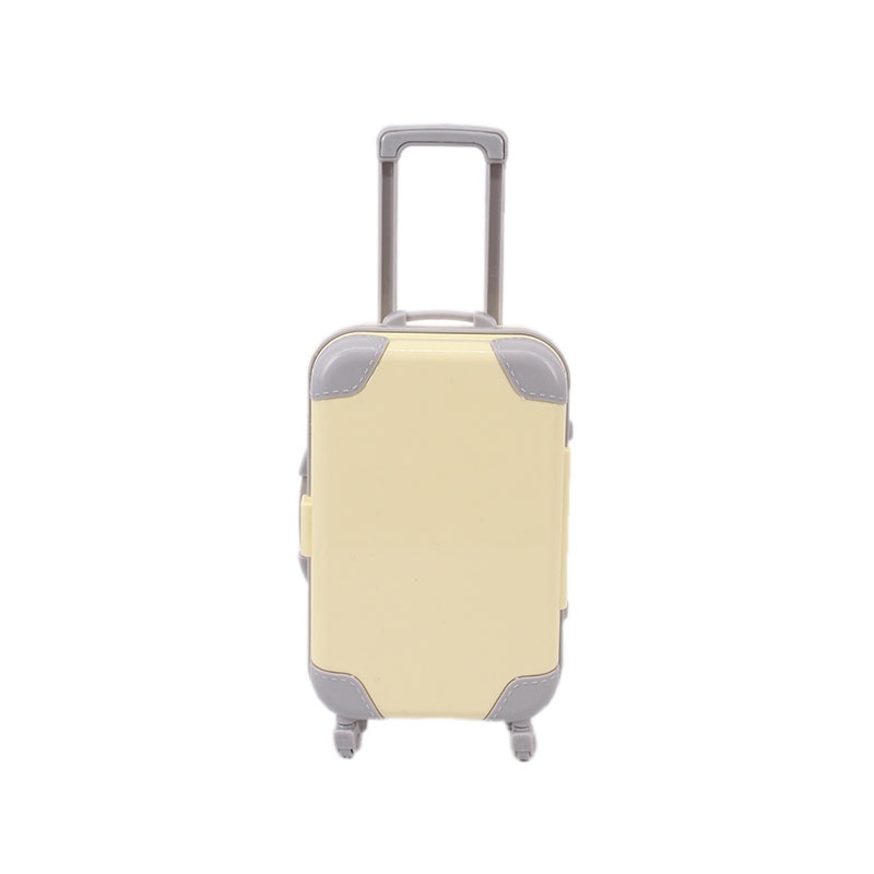 Doll Travel Suitcase - Durable 18-Inch Pretend Play Accessory