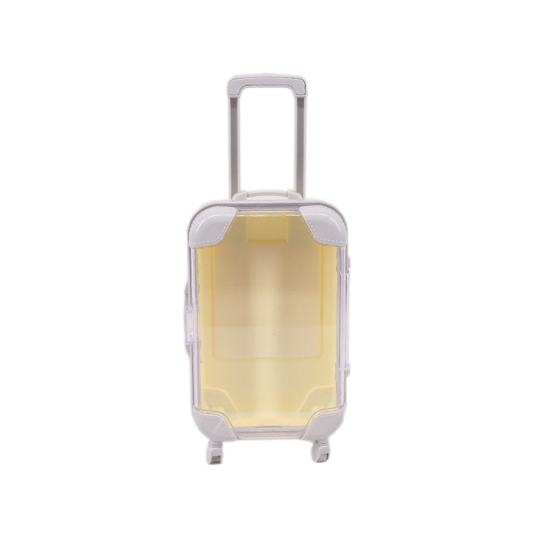 Doll Travel Suitcase - Durable 18-Inch Pretend Play Accessory