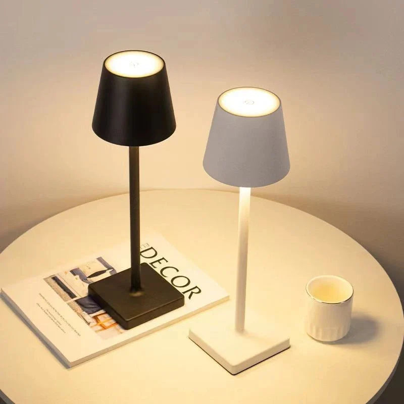 LumiAura Table Lamp - Portable Dimmable LED Ambient Light