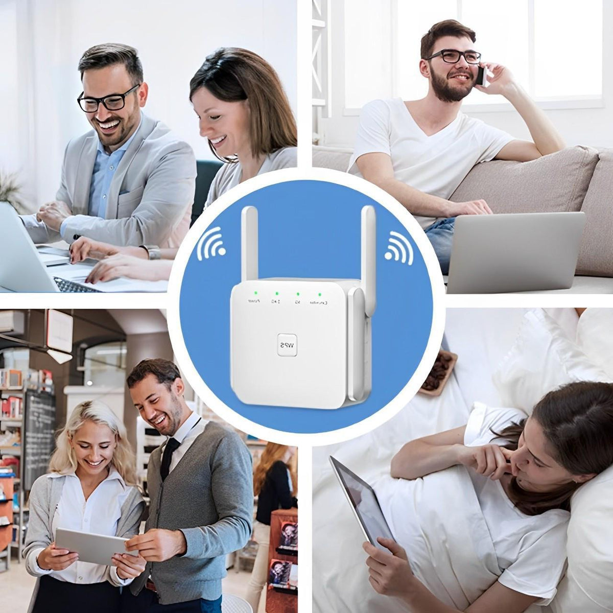 Long-Range WiFi Repeater - Boost Your Home Internet Signal
