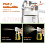 DualSpray Olive Oil Sprayer - 2-in-1 Glass Dispenser and Mister