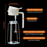 DualSpray Olive Oil Sprayer - 2-in-1 Glass Dispenser and Mister
