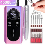 Electric Nail File 45000RPM - Quiet Portable Manicure Tool
