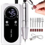 Electric Nail File 45000RPM - Quiet Portable Manicure Tool