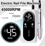Electric Nail File 45000RPM - Quiet Portable Manicure Tool
