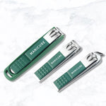Professional Nail Clipper Set - Stainless Steel with Anti-Splash Design