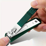Professional Nail Clipper Set - Stainless Steel with Anti-Splash Design