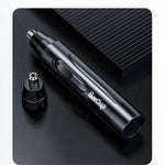 Rechargeable Nose & Ear Hair Trimmer - Painless Precision Grooming