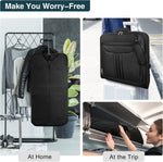 Foldable Travel Garment Bag - Waterproof Carry-On Suit Organizer
