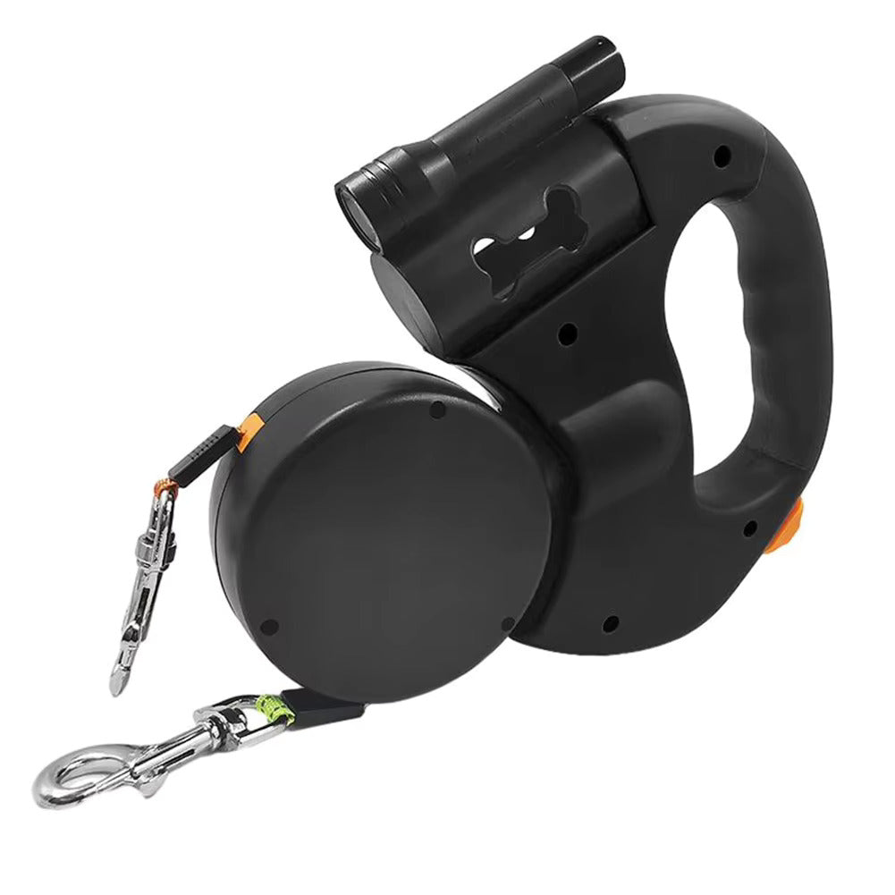 Anti-Tangle Double Dog Leash - Swivel Joint Dual Walker