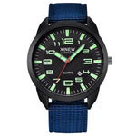 Lumo Quartz Watch - Luminous Dial with Calendar Function