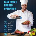 GrindMaster Duo - Rechargeable Electric Pepper and Salt Mills
