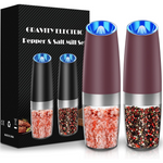 GrindMaster Duo - Rechargeable Electric Pepper and Salt Mills