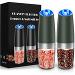 GrindMaster Duo - Rechargeable Electric Pepper and Salt Mills