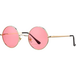 Lennon Retro Round Polarized Sunglasses - Vintage UV-Protection Shades