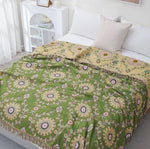 Nordic Nest Reversible Bird Blanket - Scandinavian Cotton Mesh Throw