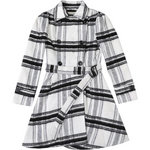 Patty Peacoat - Reversible Wool Coat with Belt