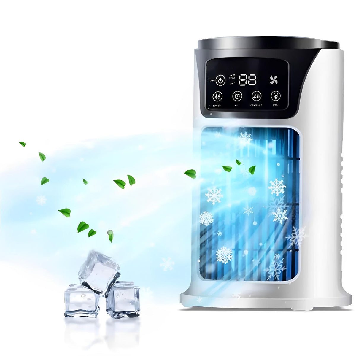 Portable Room Air Conditioner - 3-in-1 Cooling Fan Mister