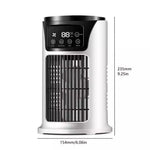 Portable Room Air Conditioner - 3-in-1 Cooling Fan Mister