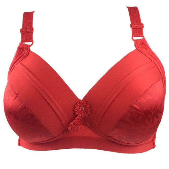 Full-Coverage Wire-Free Bra in Plus Sizes - All-Day Comfort