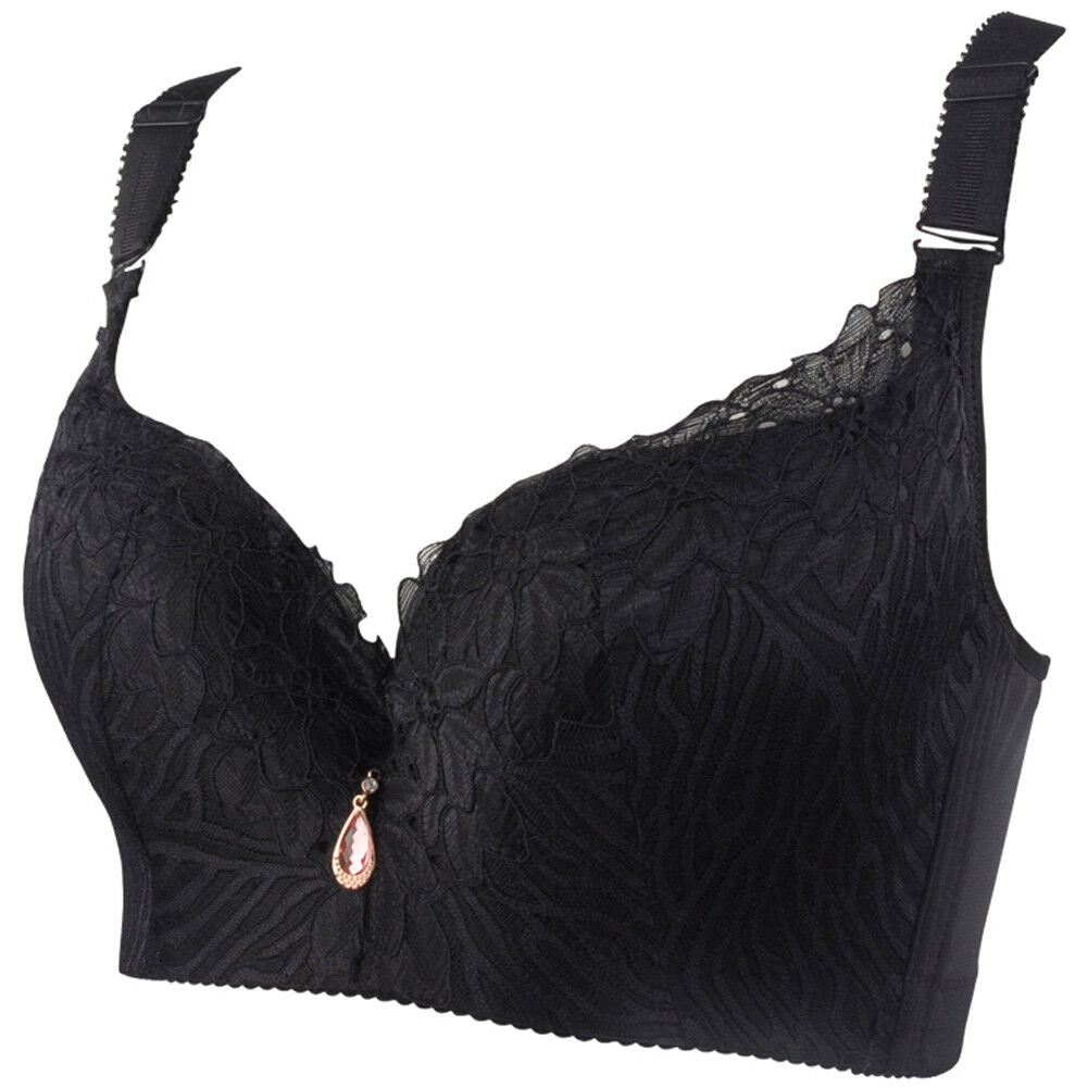 Plus Size Lace Minimizer Bra - Full-Cup Coverage, Flattering Lift