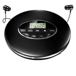 Portable CD Player - Compact Walkman with Anti-Skip & Headphones