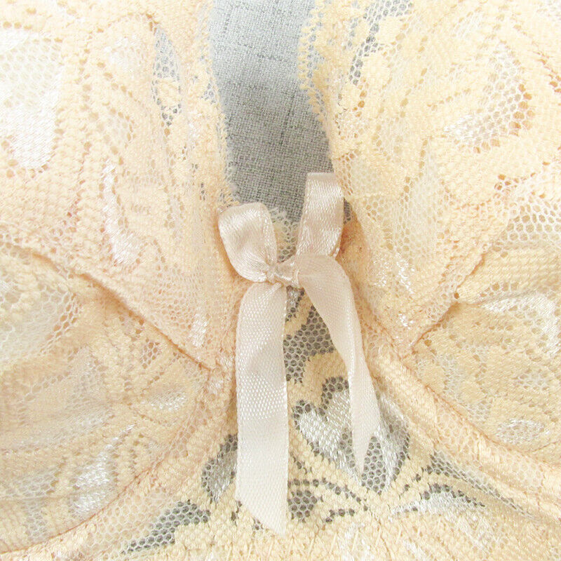 Plus Size Wire-Free Lace Bra - Full-Cup Comfort with Delicate Detail