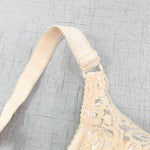 Plus Size Wire-Free Lace Bra - Full-Cup Comfort with Delicate Detail
