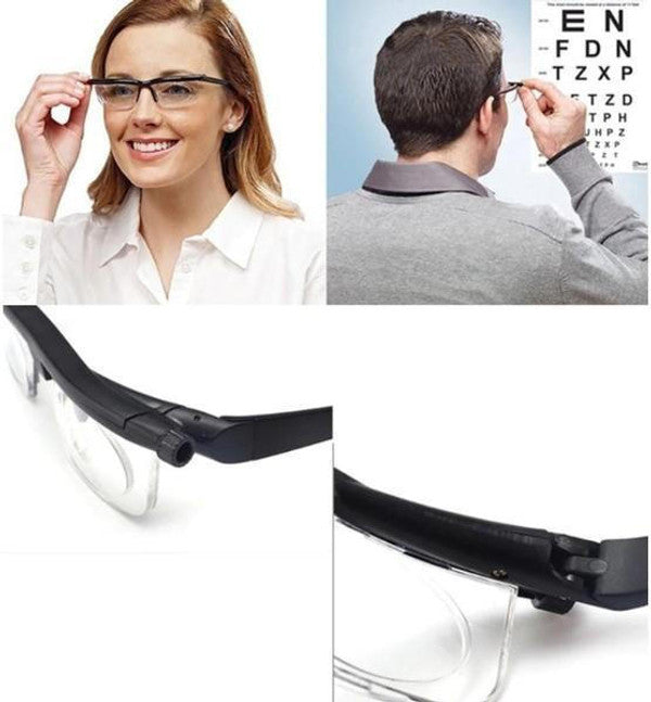 Adjustable Sight Glasses - Knob-Adjustable Vision Glasses