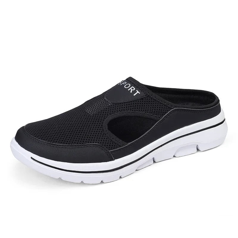 Cushioned Slip-On Sandals - All-Day Comfort and Support