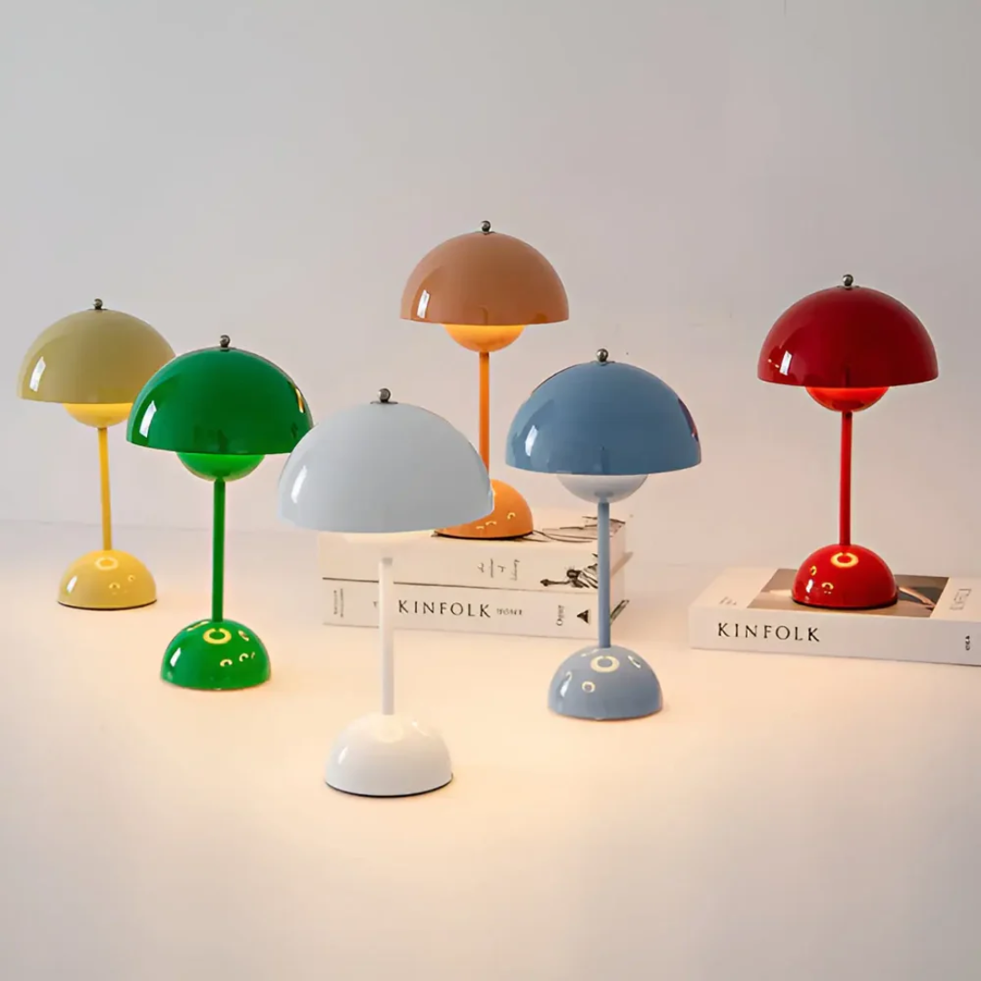 NordicBeam Scandinavian Table Lamp - Wireless Adjustable Mood Lighting