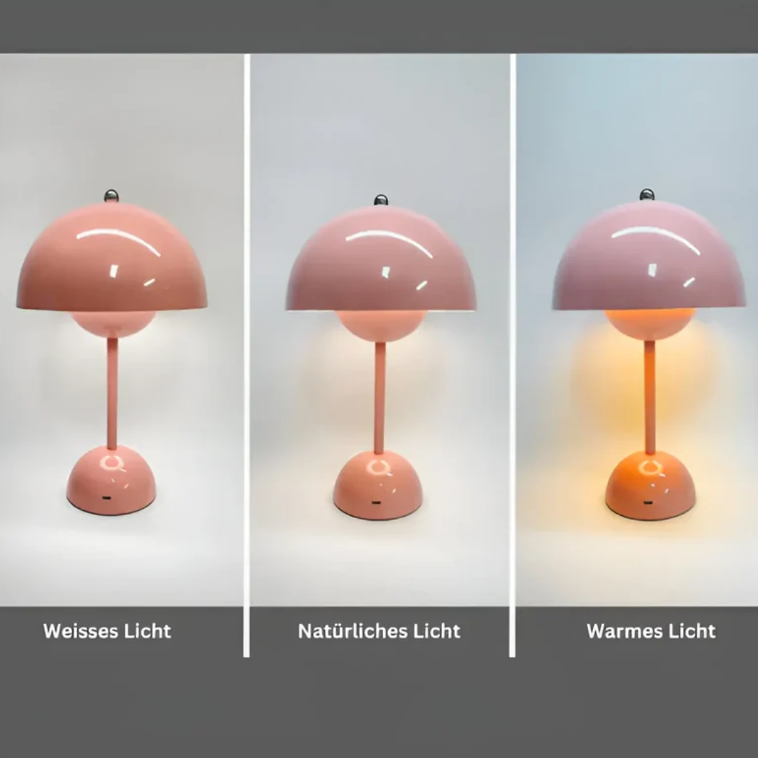 NordicBeam Scandinavian Table Lamp - Wireless Adjustable Mood Lighting