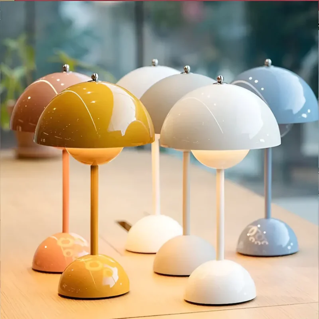 NordicBeam Scandinavian Table Lamp - Wireless Adjustable Mood Lighting