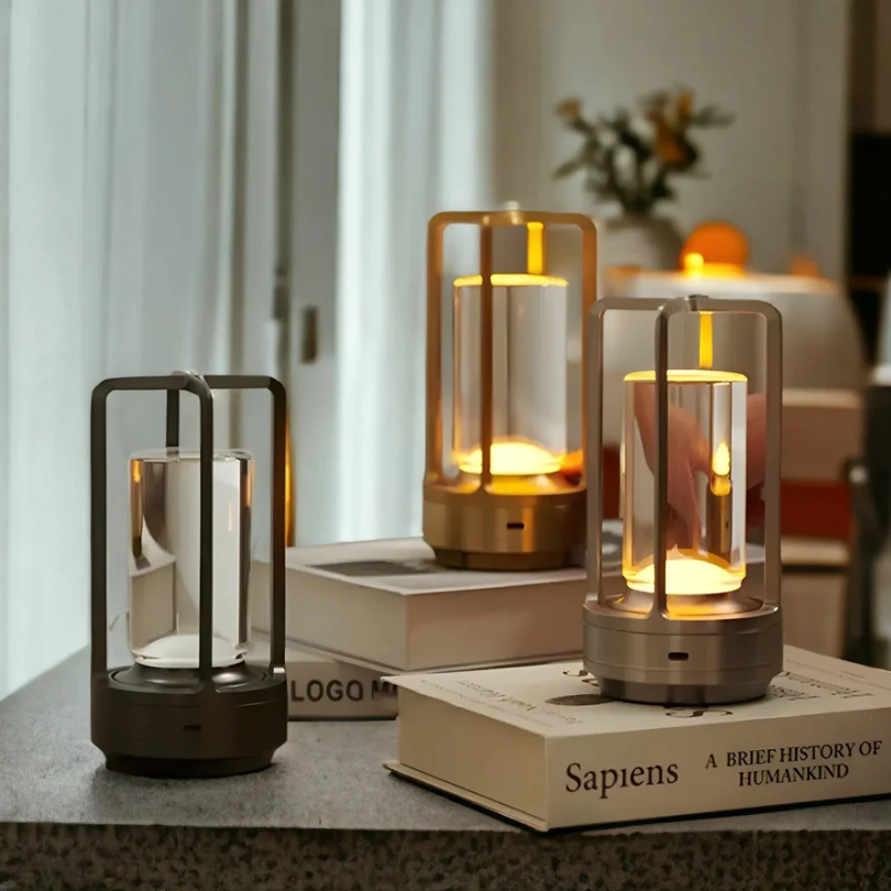 Nordica Glow LED Table Lamp - Wireless, Dimmable Scandinavian Style