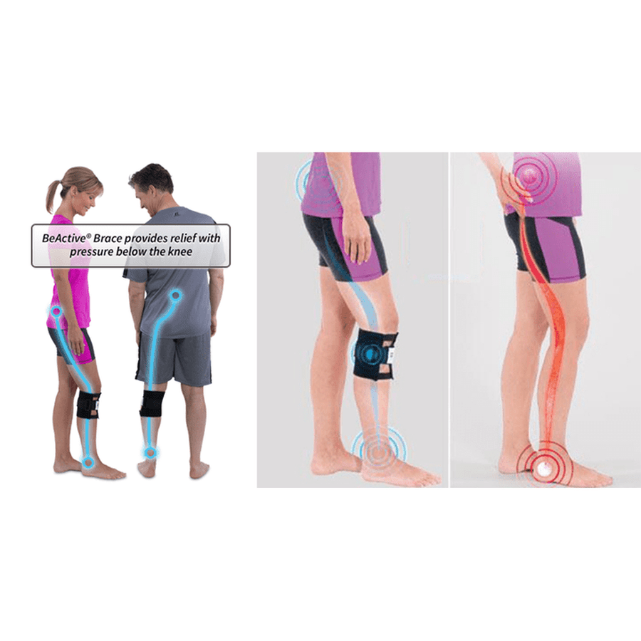 Sciatic Nerve Support Brace - Acupressure Leg & Back Wrap