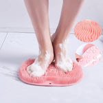 Silicone Shower Scrubbing Mat - Foot & Body Massage Mat