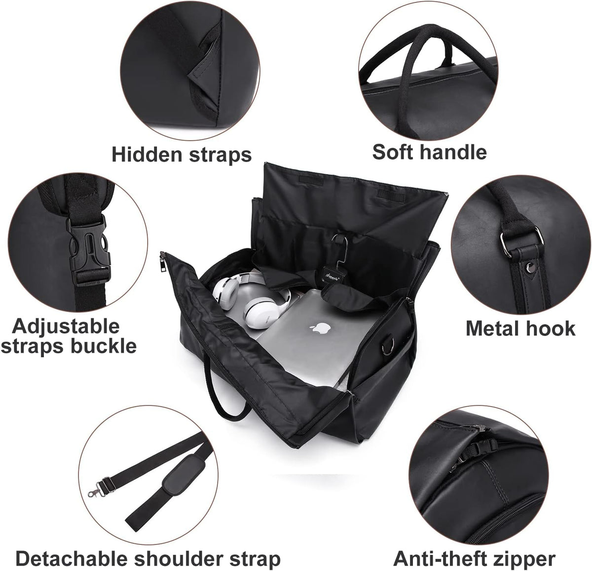 Convertible Garment Duffel - Carry-On Suit & Weekender Bag