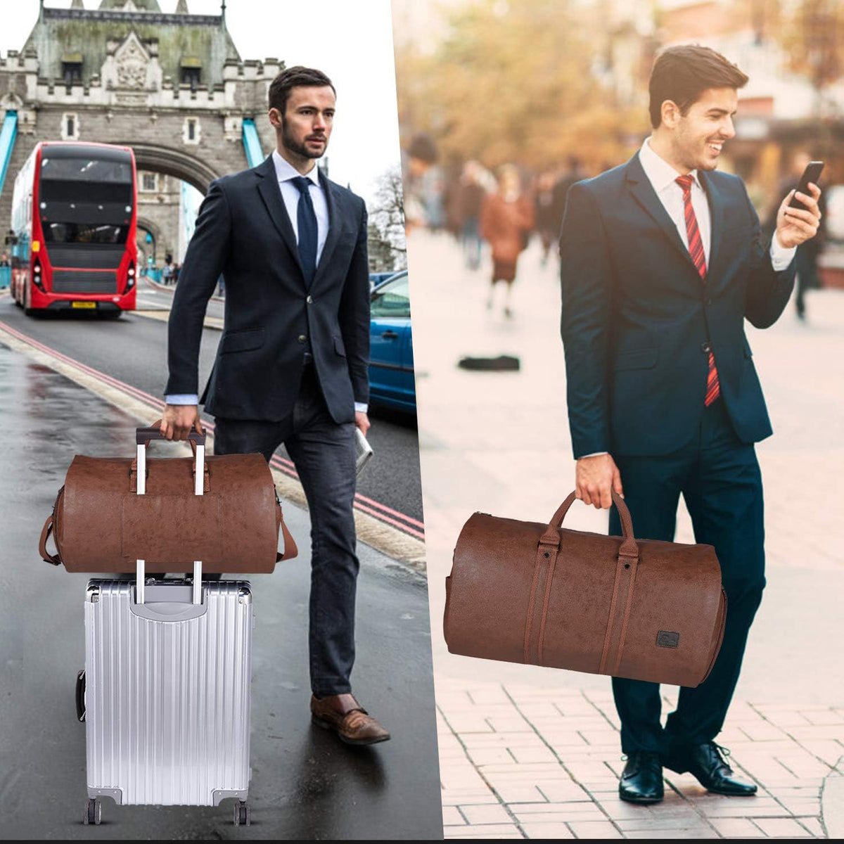 Convertible Garment Duffel - Carry-On Suit & Weekender Bag