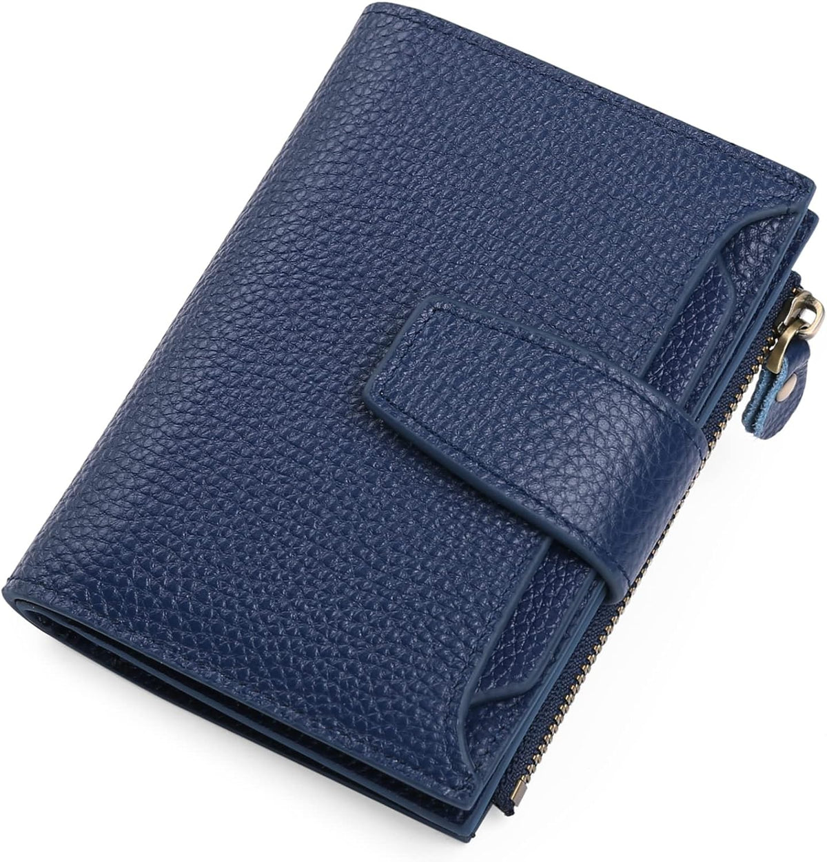 Genuine Leather Multi-Pocket Wallet - RFID-Blocking Card Case