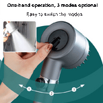 PowerSpray Shower Head - Boosted Pressure Spa Experience at Home