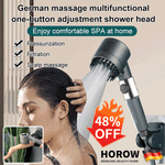 PowerSpray Shower Head - Boosted Pressure Spa Experience at Home