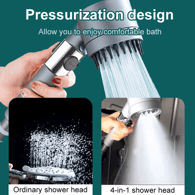PowerSpray Shower Head - Boosted Pressure Spa Experience at Home