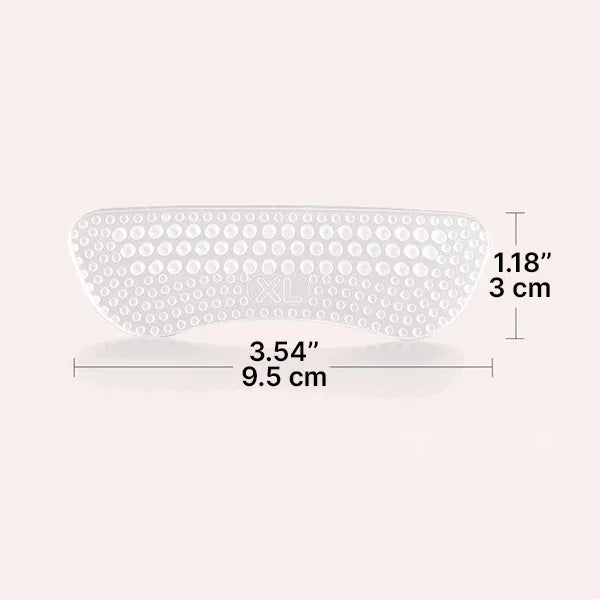 Silicone Heel Grips - Cushioned Shock-Absorbing Inserts