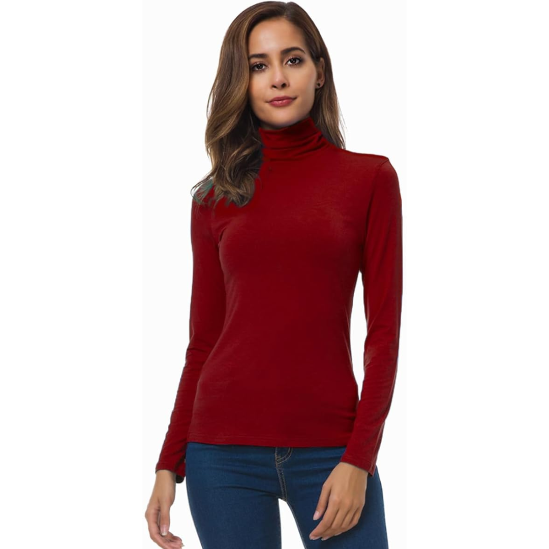 Petra Turtleneck - Slim Fit Women's Layering Sweater